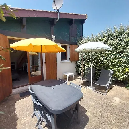 Biscarrosse-plage Jolie Maisonnette Avec Terrasse Privative - 200m De La Apartman