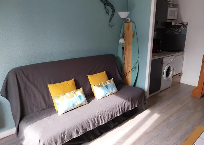 Biscarrosse-plage Jolie Maisonnette Avec Terrasse Privative - 200m De La Biscarrosse