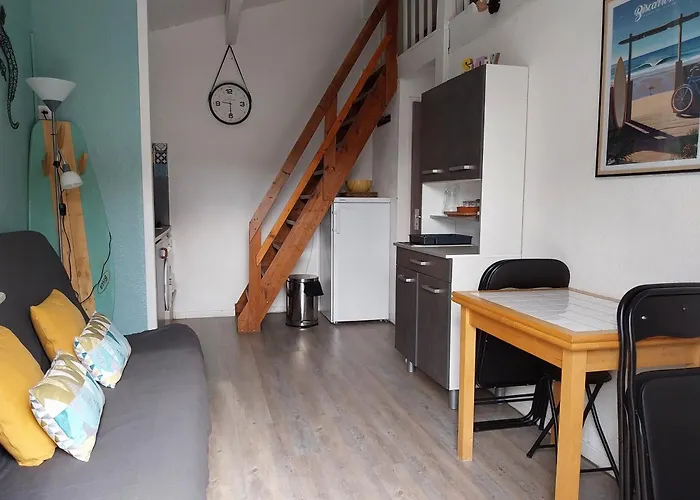 Biscarrosse-plage Jolie Maisonnette Avec Terrasse Privative - 200m De La *